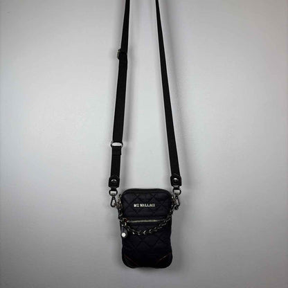 Pre-Owned MZ Wallace Black Nylon Handbag