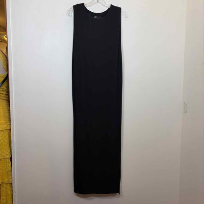 Pre-Owned Size XS Sweats by Norma Kamali Black Casual Dress