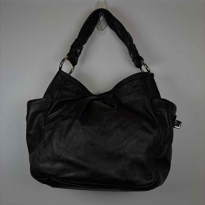 Pre-Owned Coach Black Leather Handbag