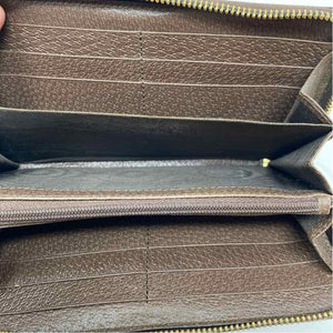 Pre-Owned Gucci Monogram Canvas Designer Wallet