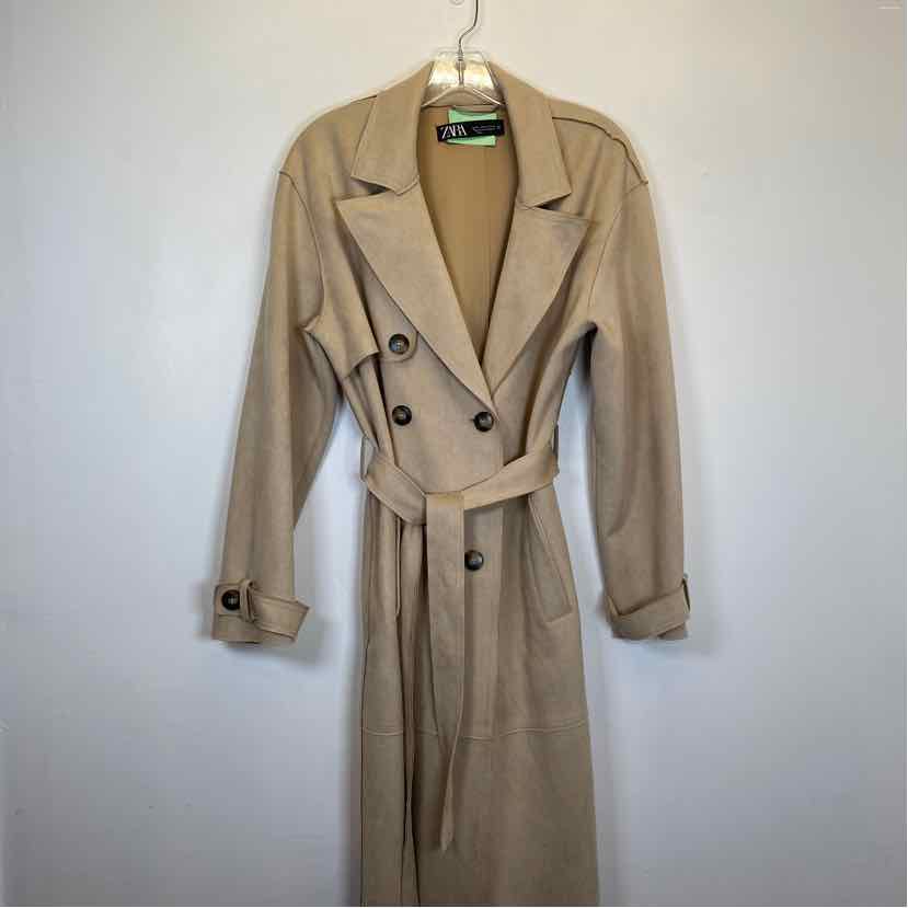 Pre-Owned Size XS ZARA Beige Coat