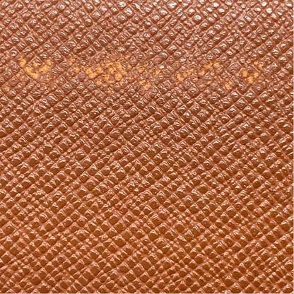 Pre-Owned Louis Vuitton Brown Coated Canvas Designer Wallet