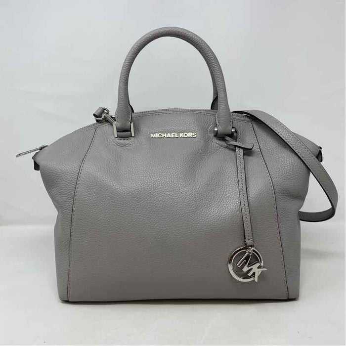 Pre-Owned MICHAEL by Michael Kors Grey Leather Handbag