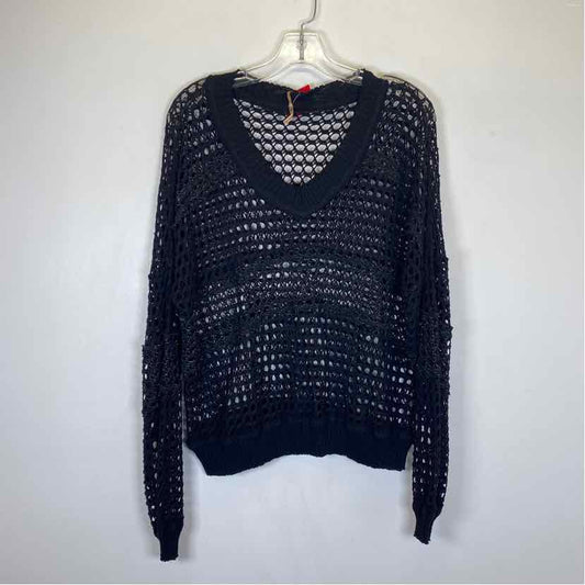 Pre-Owned Size M Pete Black & Silver Sweater