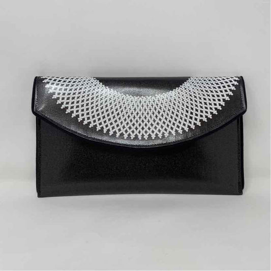 Pre-Owned Kent Stenson Black Canvas Handbag