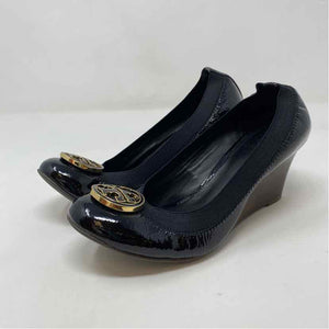 Pre-Owned Shoe Size 6 Tory Burch Black Wedge