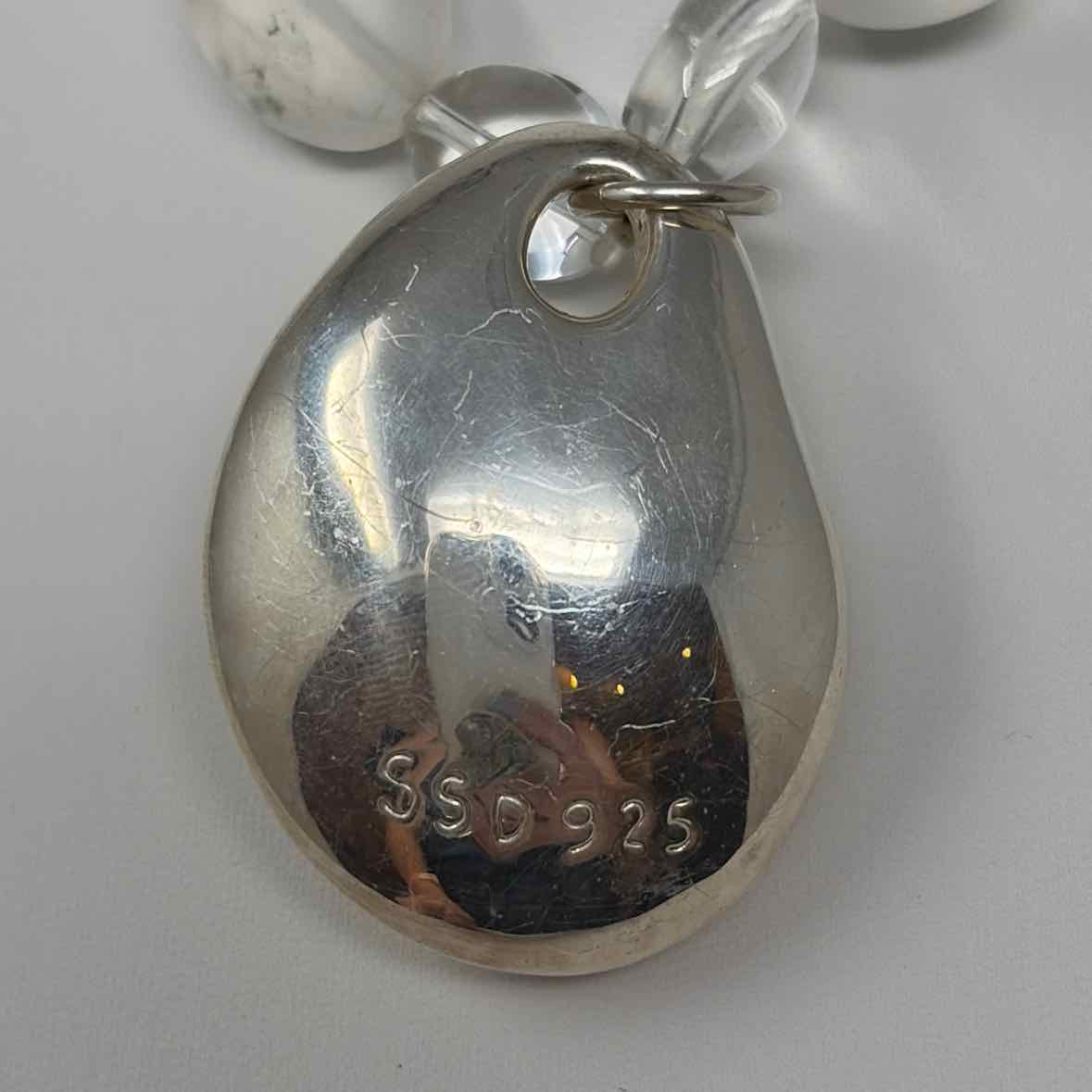 Pre-Owned Simon Sebbag Designs Clear Stones Necklace