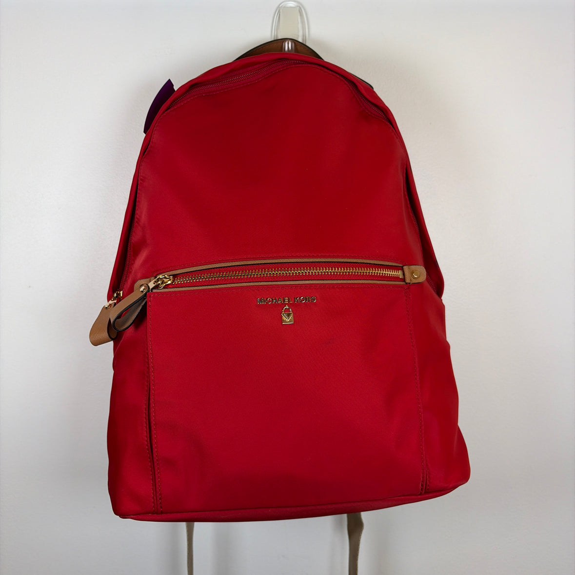 Pre-Owned Michael Kors Red Nylon Handbag