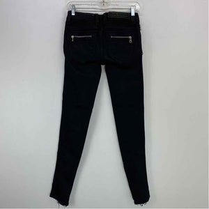 Pre-Owned Size 25/S Rock Revival Black Jeans