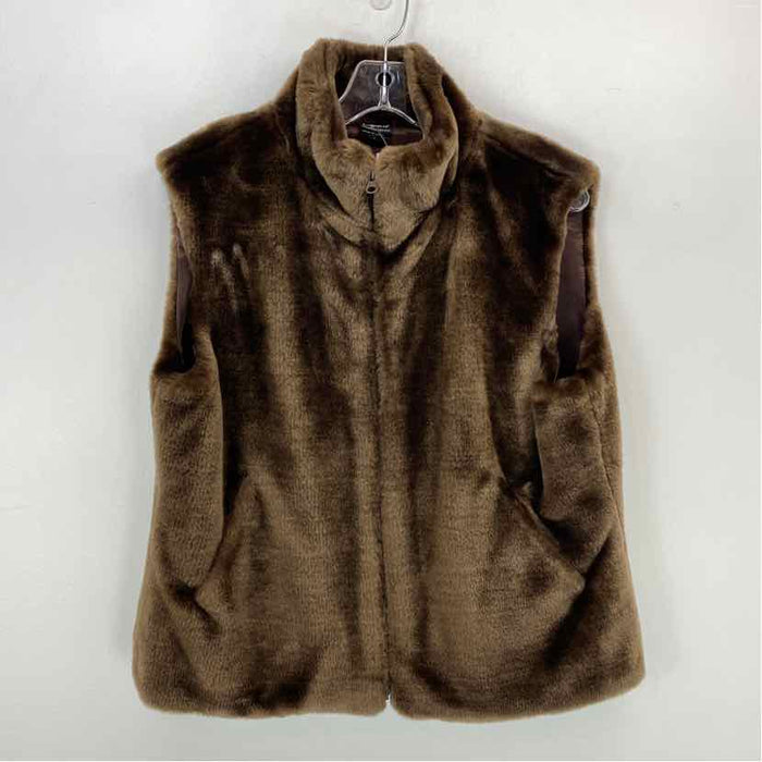 Pre-Owned Size L Cejon Brown Vest