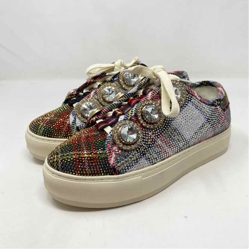 Pre-Owned Shoe Size 8.5 Kurt Geiger Plaid Casual