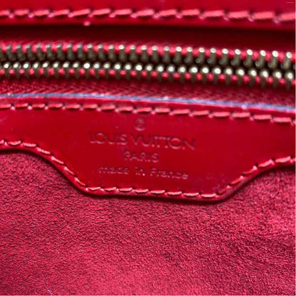 Pre-Owned Louis Vuitton Red Leather Designer Handbag