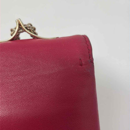 Pre-Owned Valentino Pink Leather Designer Handbag