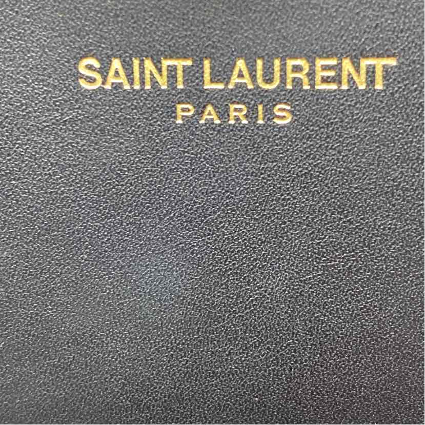 Pre-Owned Saint Laurent Black Leather Designer Handbag