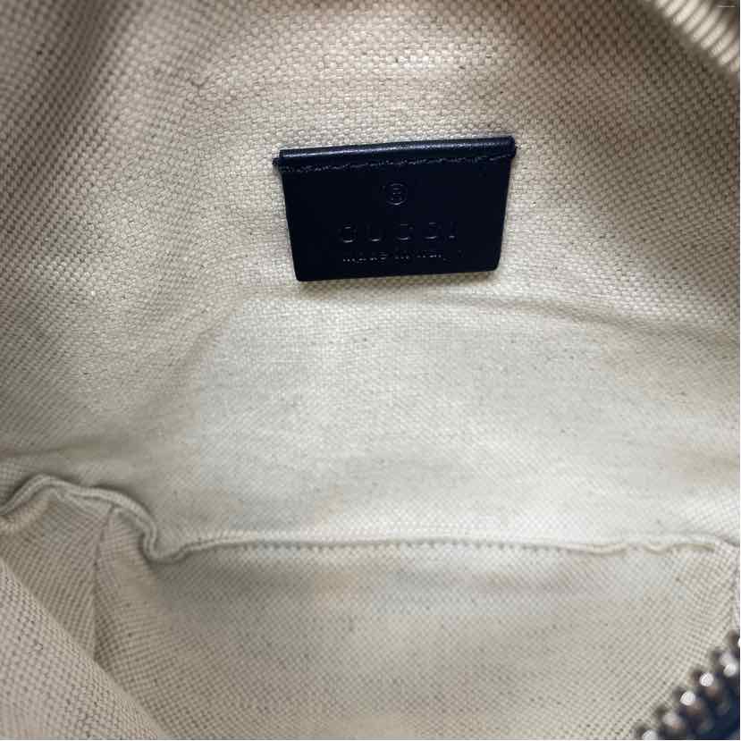 Pre-Owned Gucci Black Leather Designer Handbag