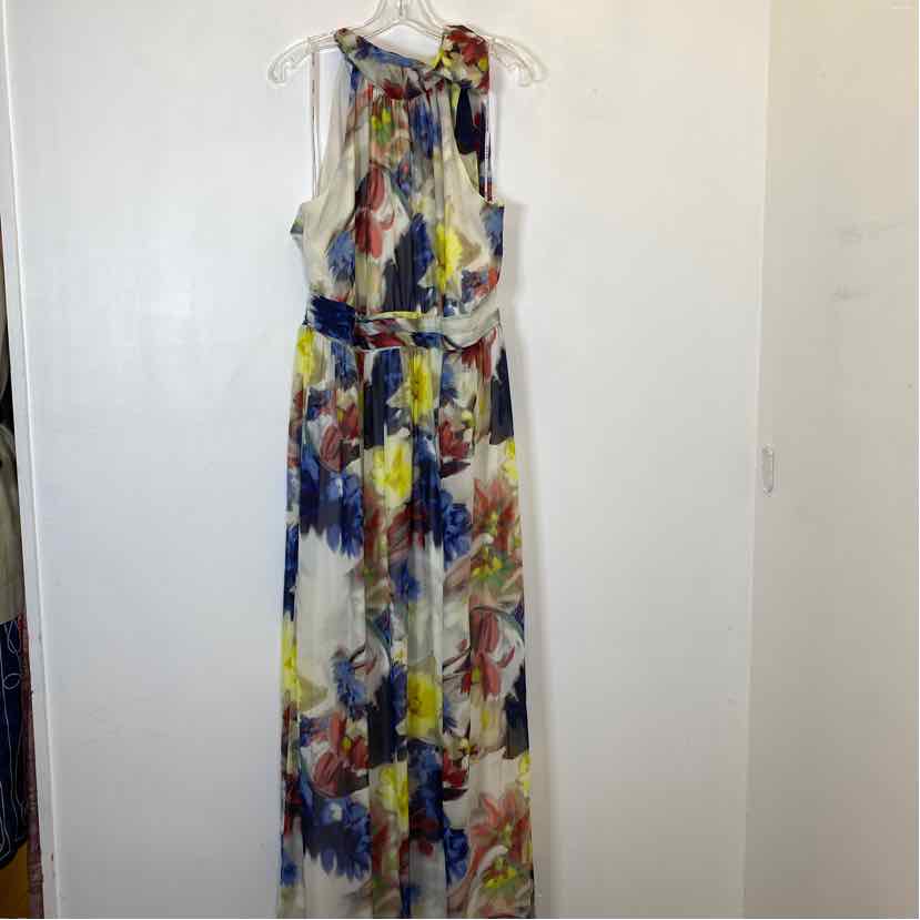 Pre-Owned Size 16/XL Anne Klein Multi Casual Dress