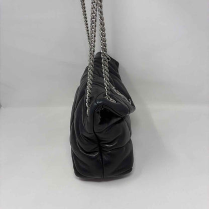 Pre-Owned Saint Laurent Black Leather Designer Handbag