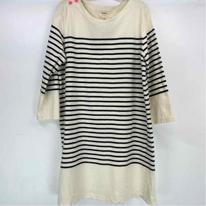 Pre-Owned Size L AlliHop Striped Casual Dress