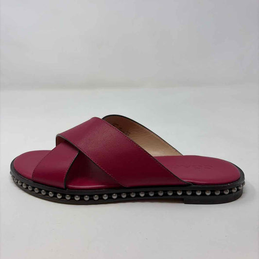 Pre-Owned Shoe Size 7 Coach Pink Sandals