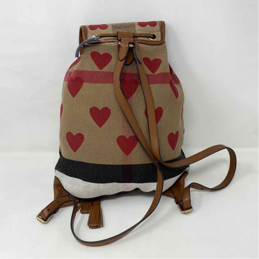 Pre-Owned Burberry Plaid Canvas Designer Handbag