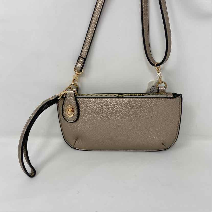 Boutique Gold faux leather Handbag