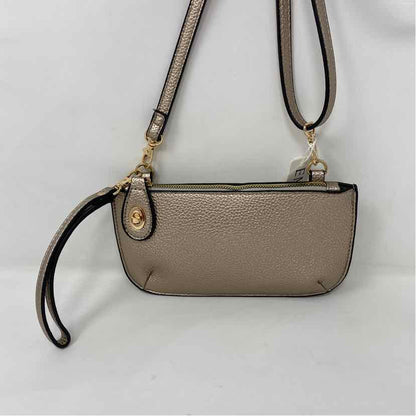Boutique Gold faux leather Handbag
