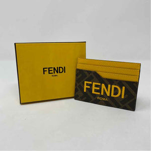 Pre-Owned Fendi Monogram Canvas Designer Wallet