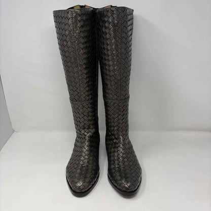 Pre-Owned Shoe Size 9 Robert Zur Metallic Boots