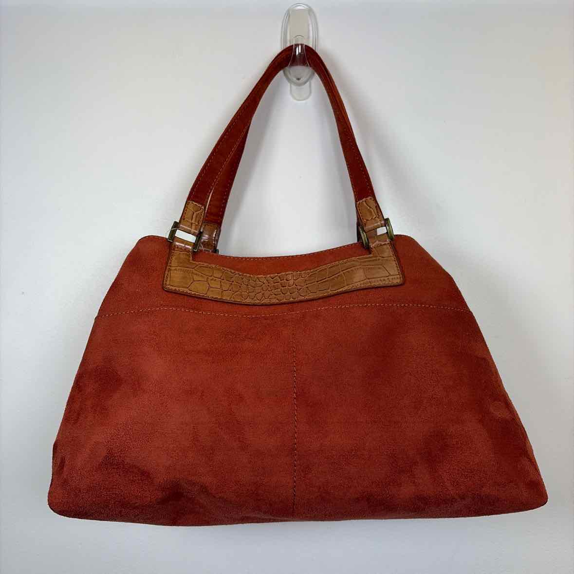 Pre-Owned Laila Rowe Burnt Orange Suede Handbag