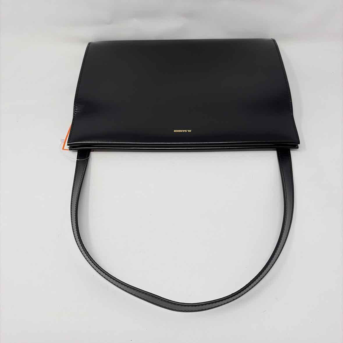 Pre-Owned Jill Sander Black Leather Handbag