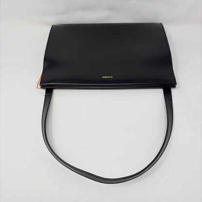 Pre-Owned Jill Sander Black Leather Handbag