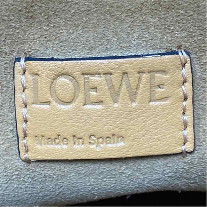 Pre-Owned Loewe Cognac Leather Designer Handbag
