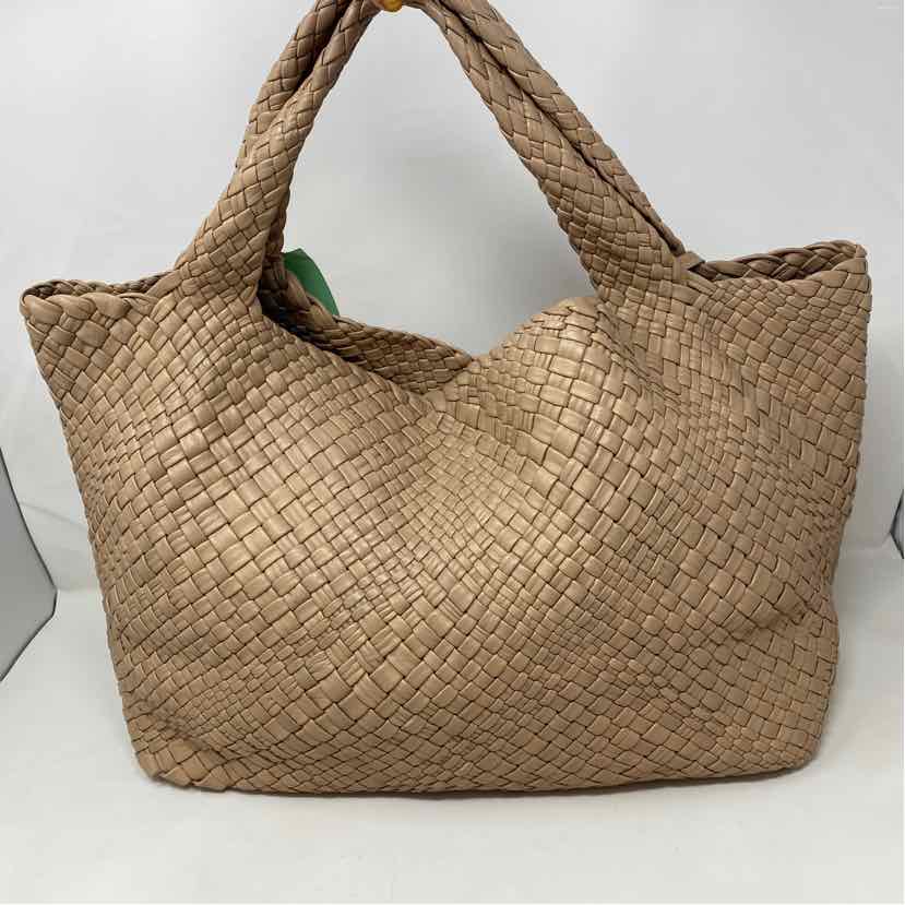 Pre-Owned Falor Tan Leather Handbag