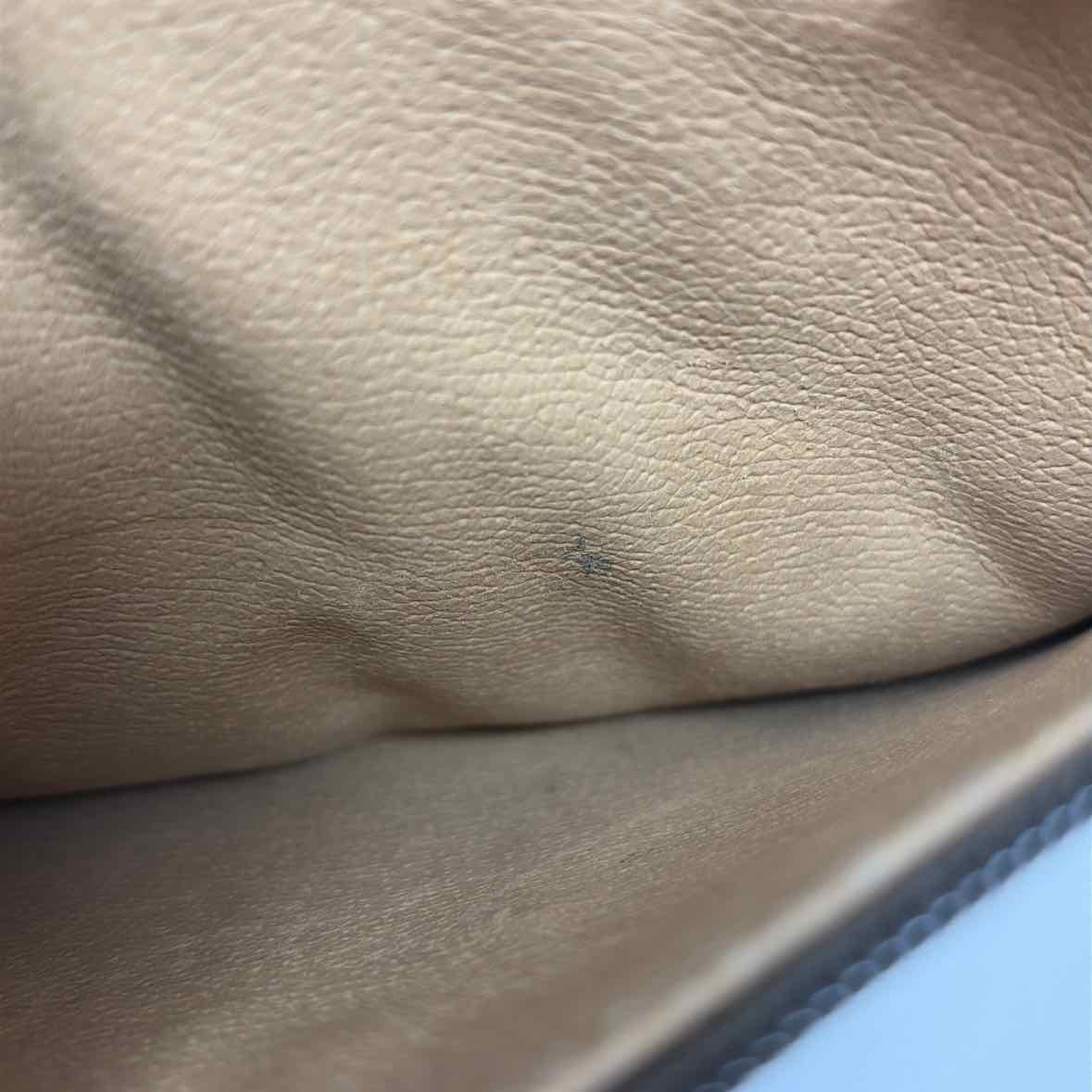 Pre-Owned Gucci Brown Leather Designer Handbag