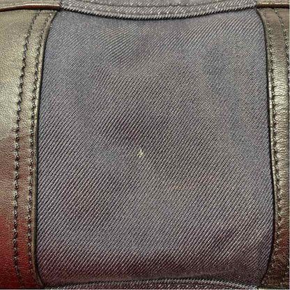 Pre-Owned Prada Black Denim Designer Handbag