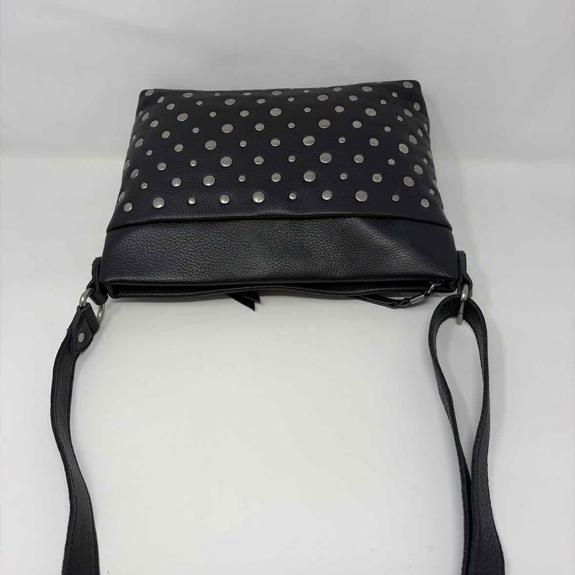 Pre-Owned The Sak Black Leather Handbag