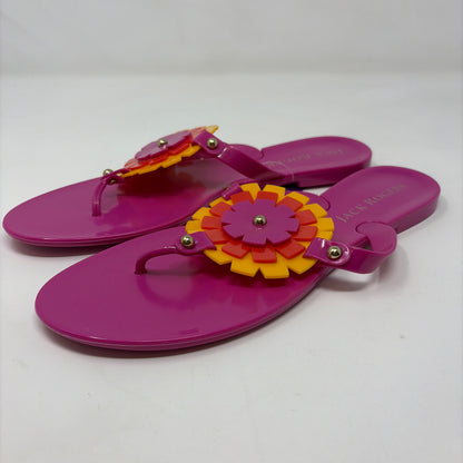 Pre-Owned Shoe Size 10 Jack Rogers Hot Pink Sandals