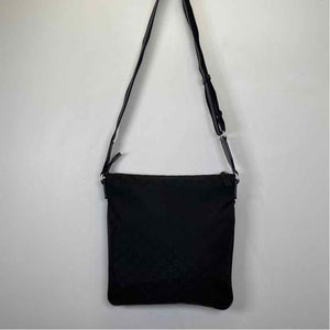 Pre-Owned Gucci Black Nylon Designer Handbag