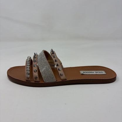 Pre-Owned Shoe Size 8.5 Steve Madden Tan Sandals