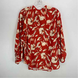 Pre-Owned Size M Boutique Red Floral Top