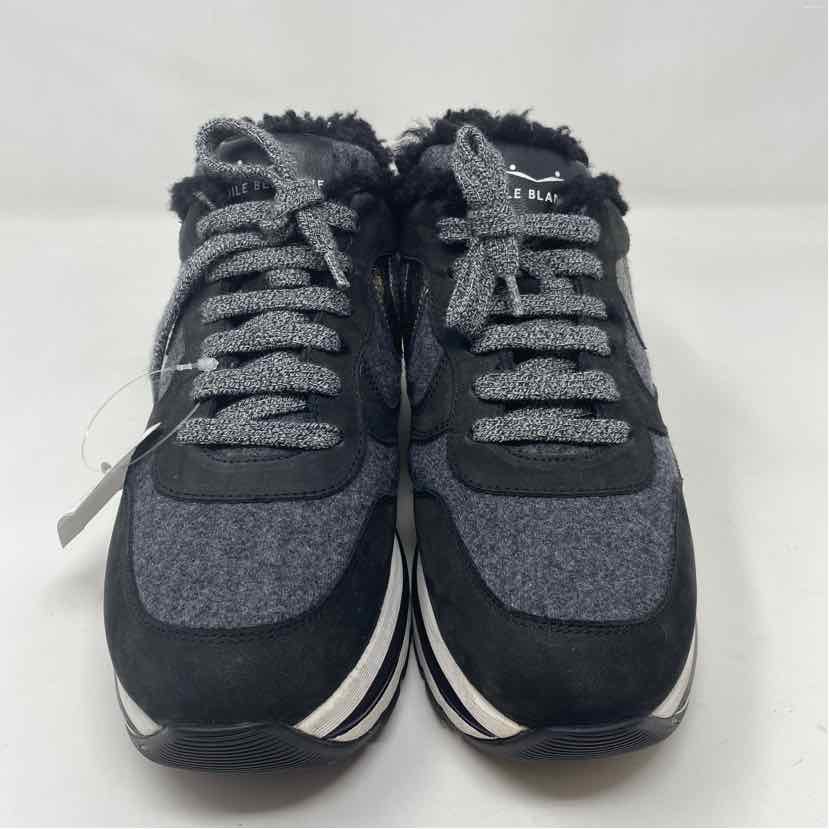 Pre-Owned Shoe Size 8.5 Voile Blanche Grey Multi Sneaker