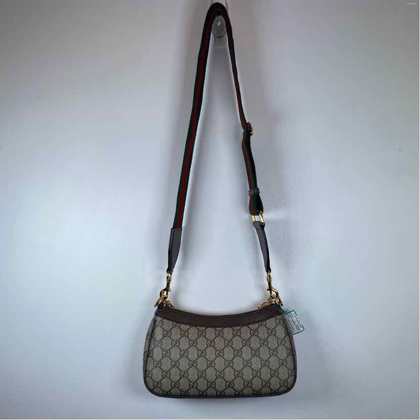 Pre-Owned Gucci Monogram Canvas Designer Handbag