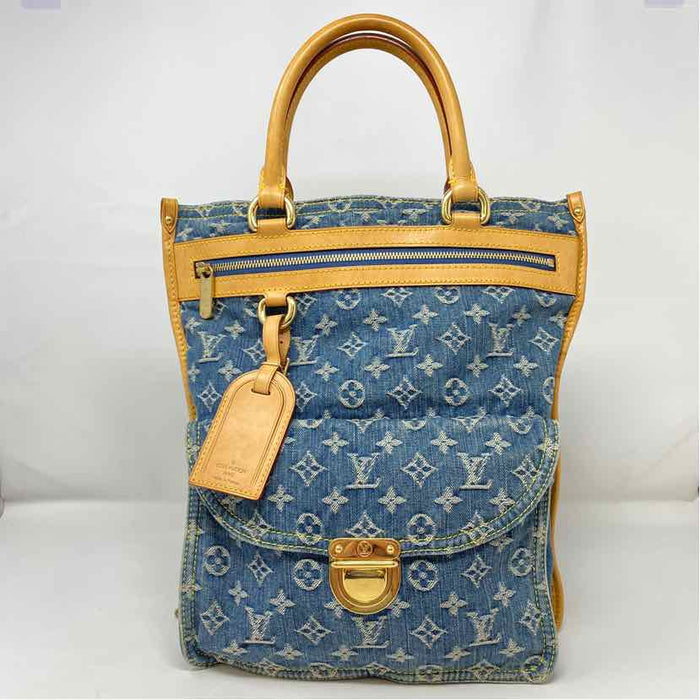 Pre-Owned Louis Vuitton Denim Denim Designer Handbag