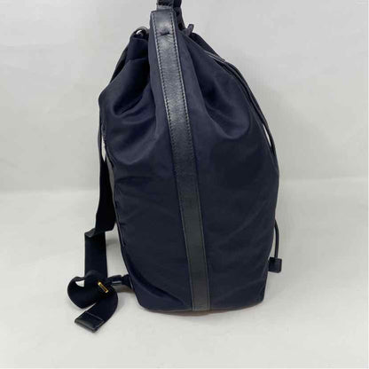 Pre-Owned The Row Navy Nylon Designer Handbag