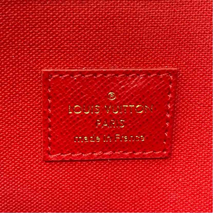 Pre-Owned Louis Vuitton Damier Eben Canvas Designer Handbag