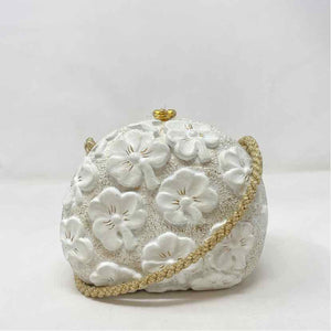 Pre-Owned Timmy Woods White Wood Handbag