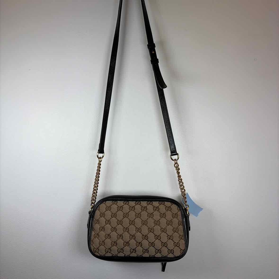 Pre-Owned Gucci Monogram Canvas Designer Handbag
