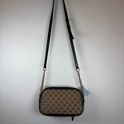Pre-Owned Gucci Monogram Canvas Designer Handbag