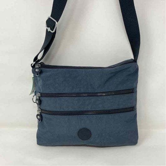 Pre-Owned Kipling Blue Nylon Handbag