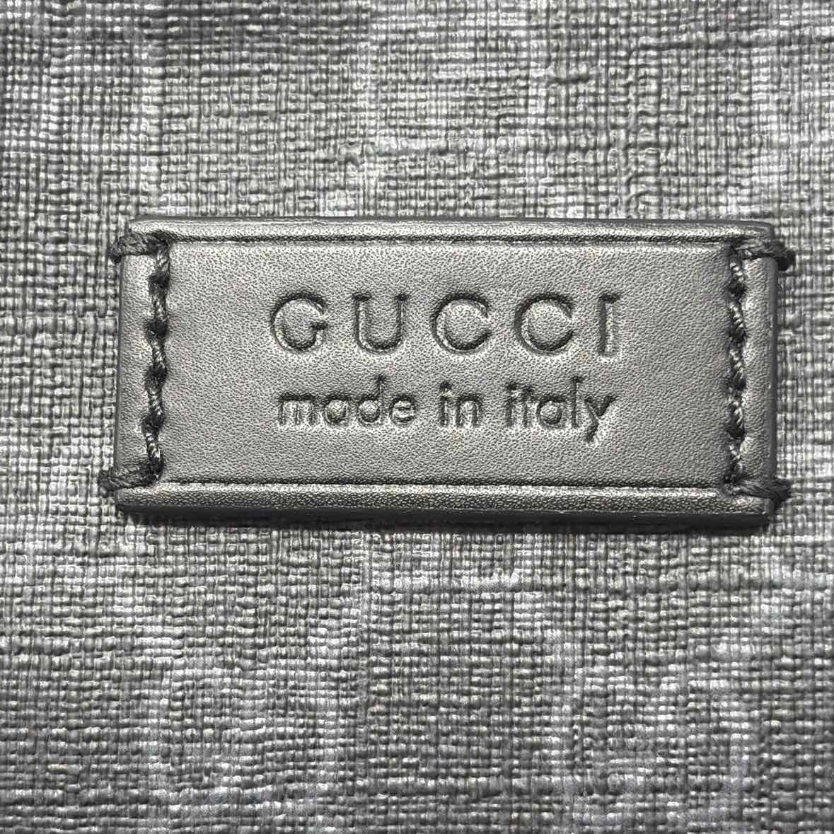 Pre-Owned Gucci Black Canvas Designer Handbag